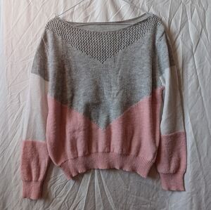 Color block sweatshirt